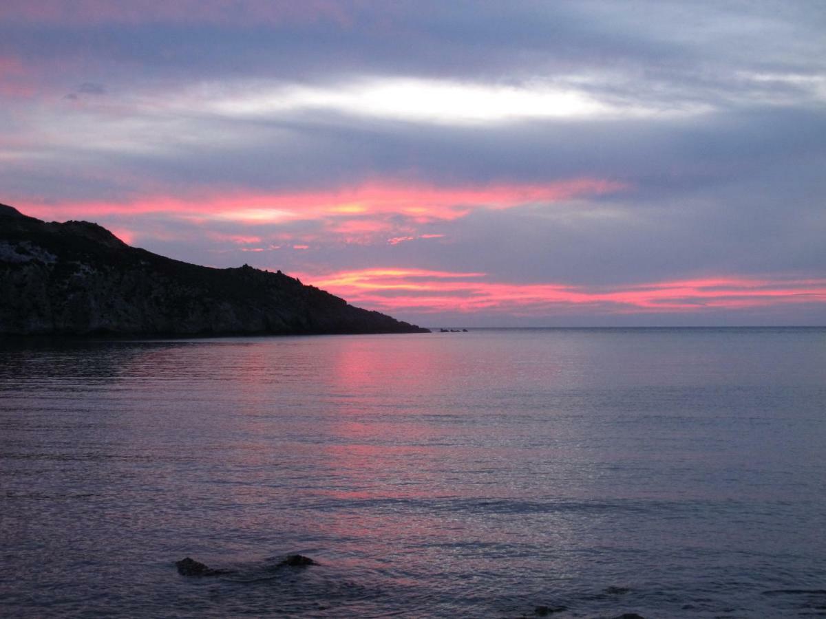 Oklaca Patmos Beach Rooms 스칼라 외부 사진