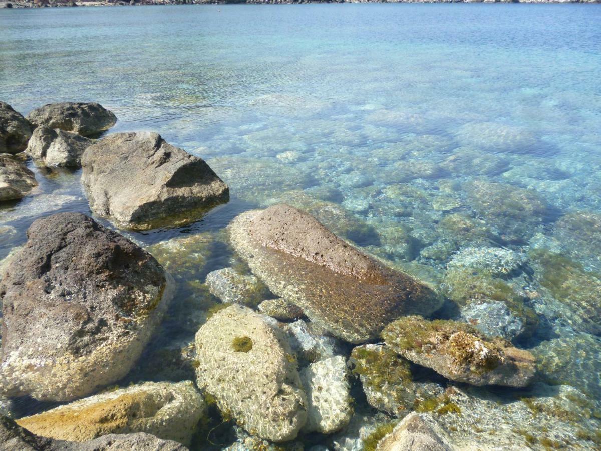 Oklaca Patmos Beach Rooms 스칼라 외부 사진