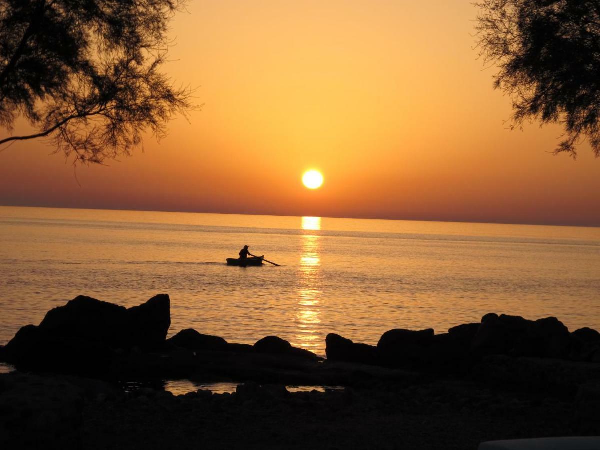 Oklaca Patmos Beach Rooms 스칼라 외부 사진